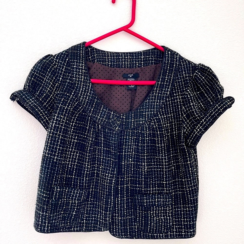 Mini tweed blazer